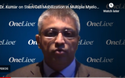 Dr. Kumar on Stem Cell Mobilization in Multiple Myeloma