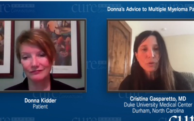 Donna’s Advice to Multiple Myeloma Patients